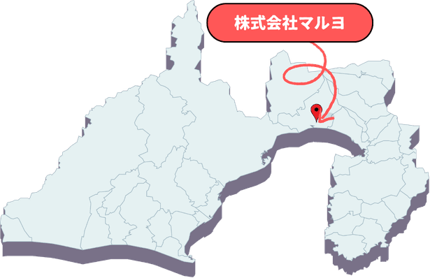 静岡県対応エリアマップ
